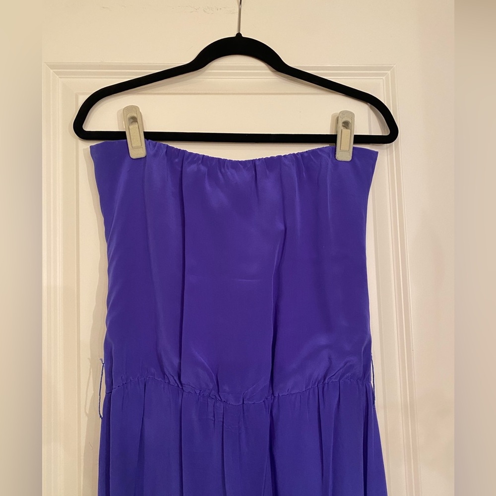 Jay Godfrey full length strapless dress size 6
